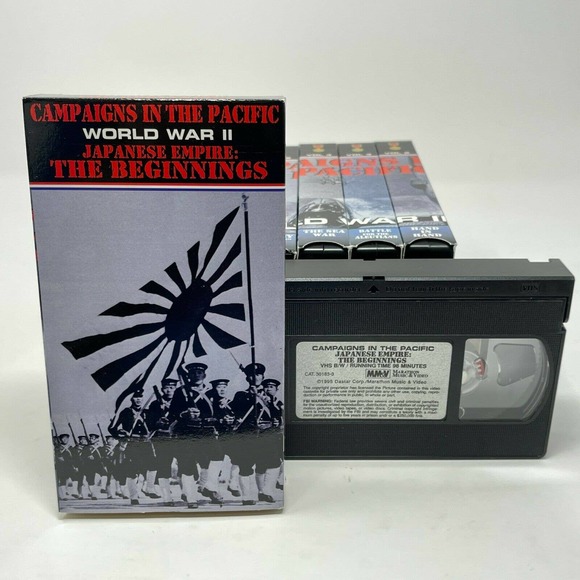 Campaigns In The Pacific World War II VHS Set C4 - Picture 4 of 7